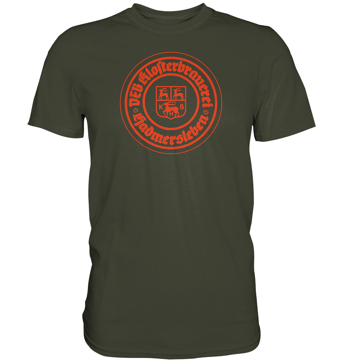 DDR Ostalgie Shirt Unisex • VEB KLOSTERBRAUEREI HADMERSLEBEN