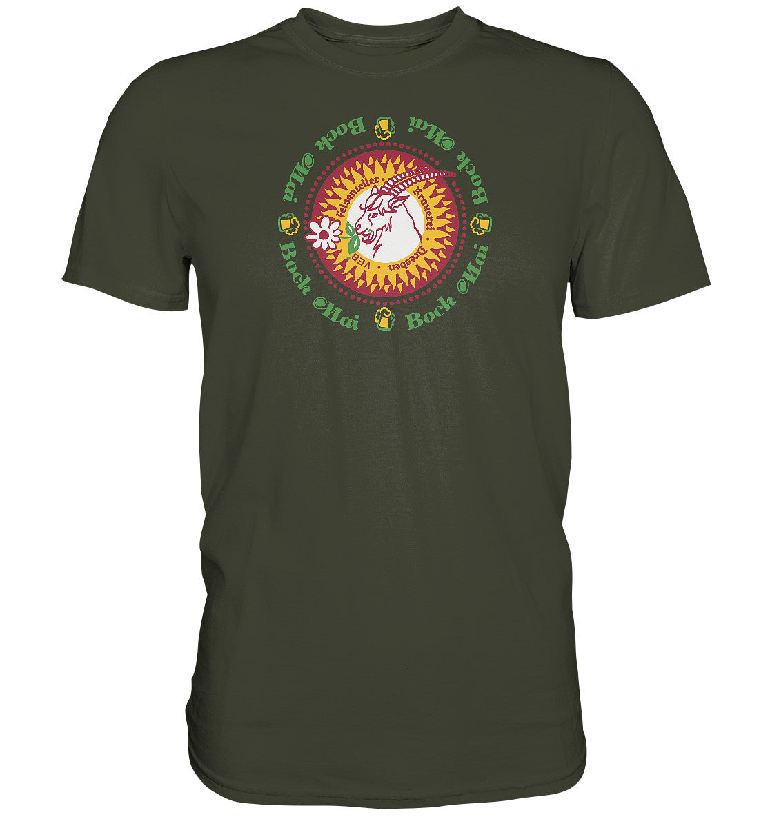 PREMIUM SHIRT UNISEX • VEB FELSENKELLER BRAUEREI DRESDEN MAI BOCK