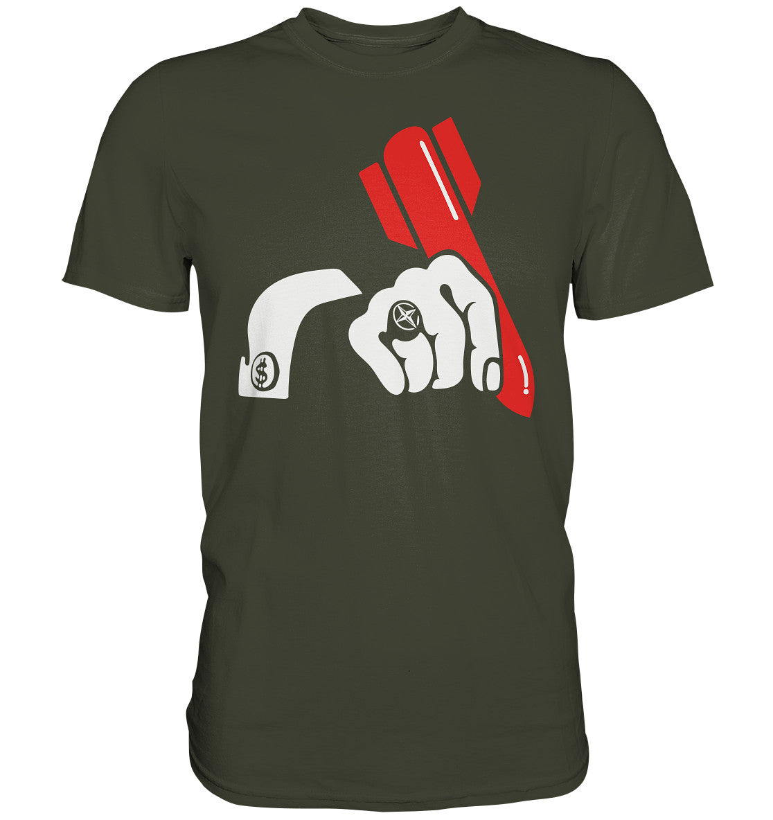 DDR Ostalgie Shirt Unisex • ANTI-NATO, ANTI-PERSHING FRIEDENSPLAKAT