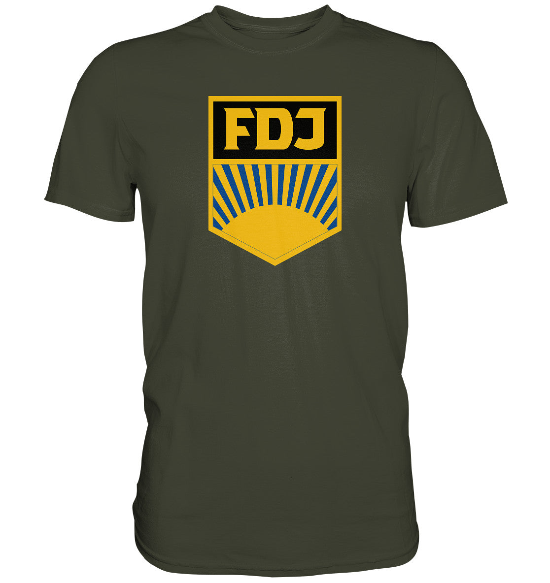 DDR Ostalgie Shirt Unisex • FDJ FREIE DEUTSCHE JUGEND
