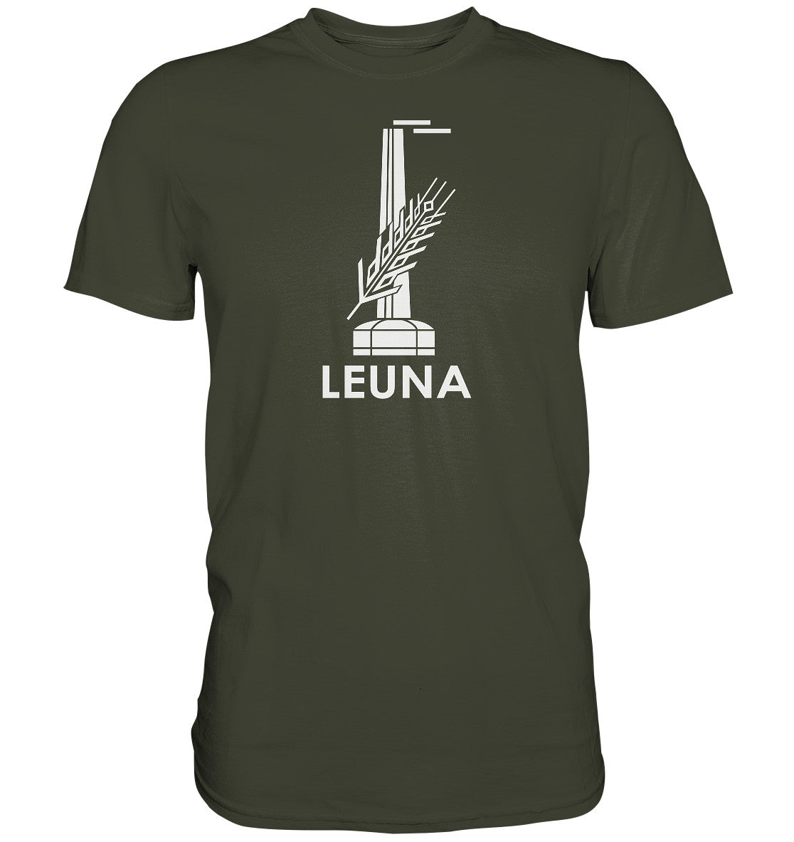 DDR Ostalgie Shirt Unisex • LEUNA WERKE HALLE