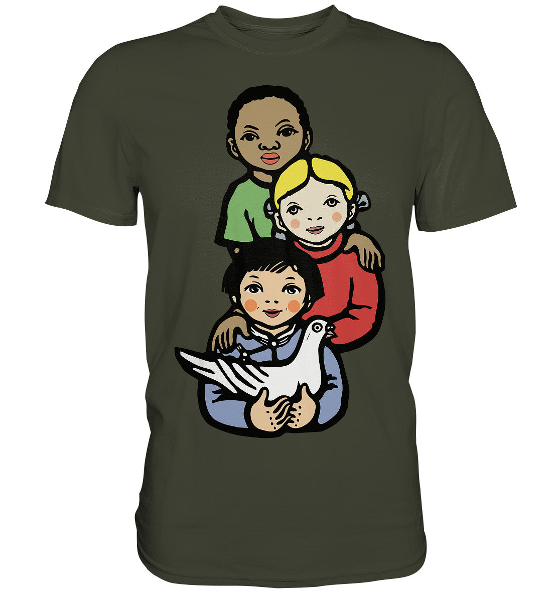 DDR Ostalgie Shirt Unisex • WELTFRIEDEN - WORLD PEACE, LI BING-FAN 1967