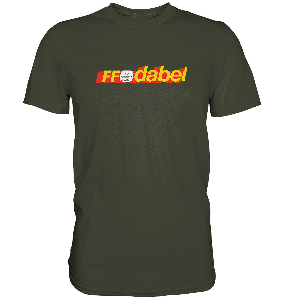 DDR Ostalgie Shirt Unisex • FF DABEI
