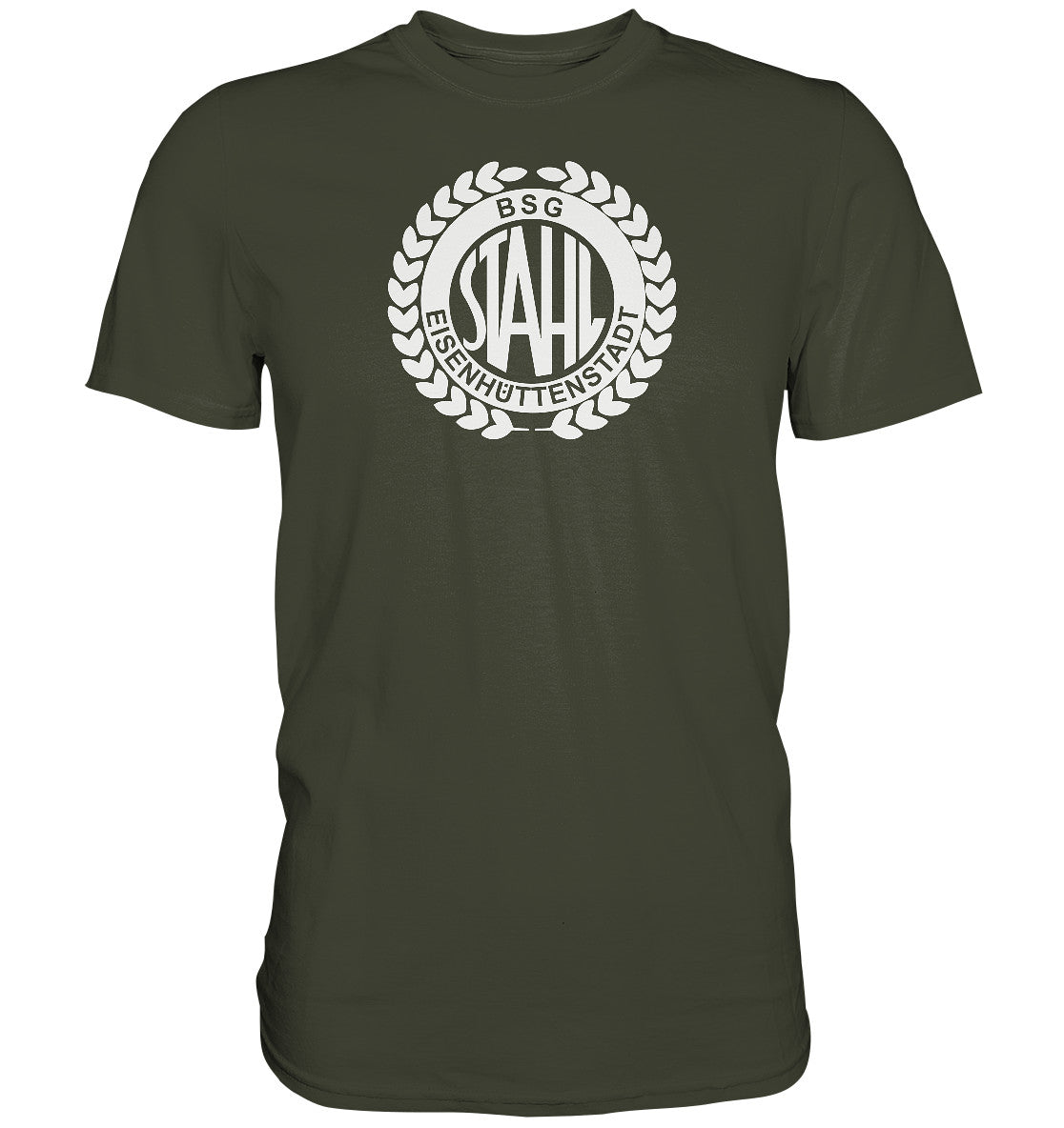 DDR Ostalgie Shirt Unisex • BSG EISENHÜTTENSTADT - DUNKEL
