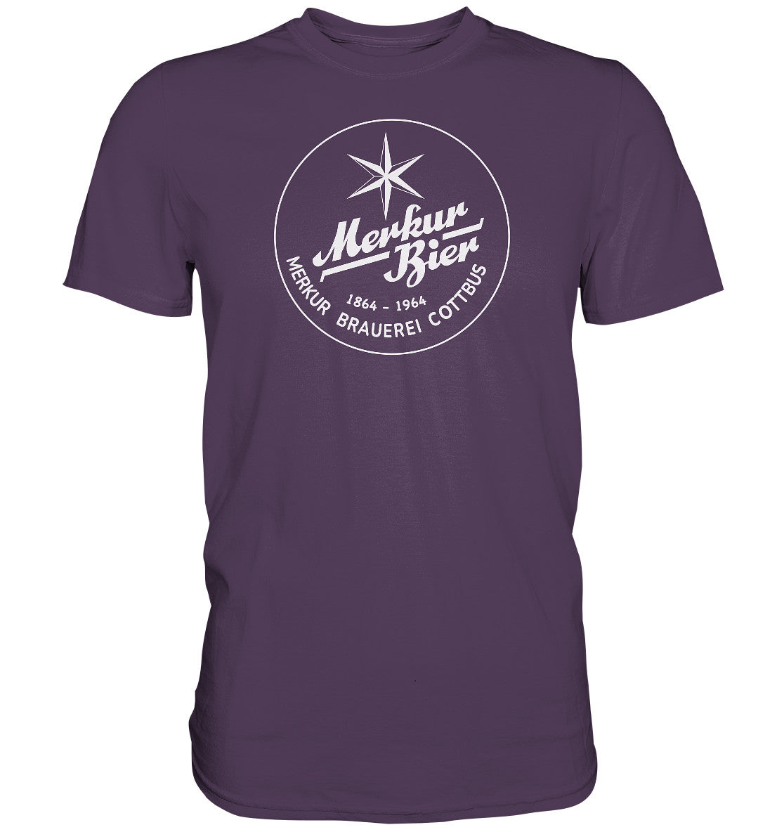 DDR Ostalgie Shirt Unisex • MERKUR BRAUEREI COTTBUS
