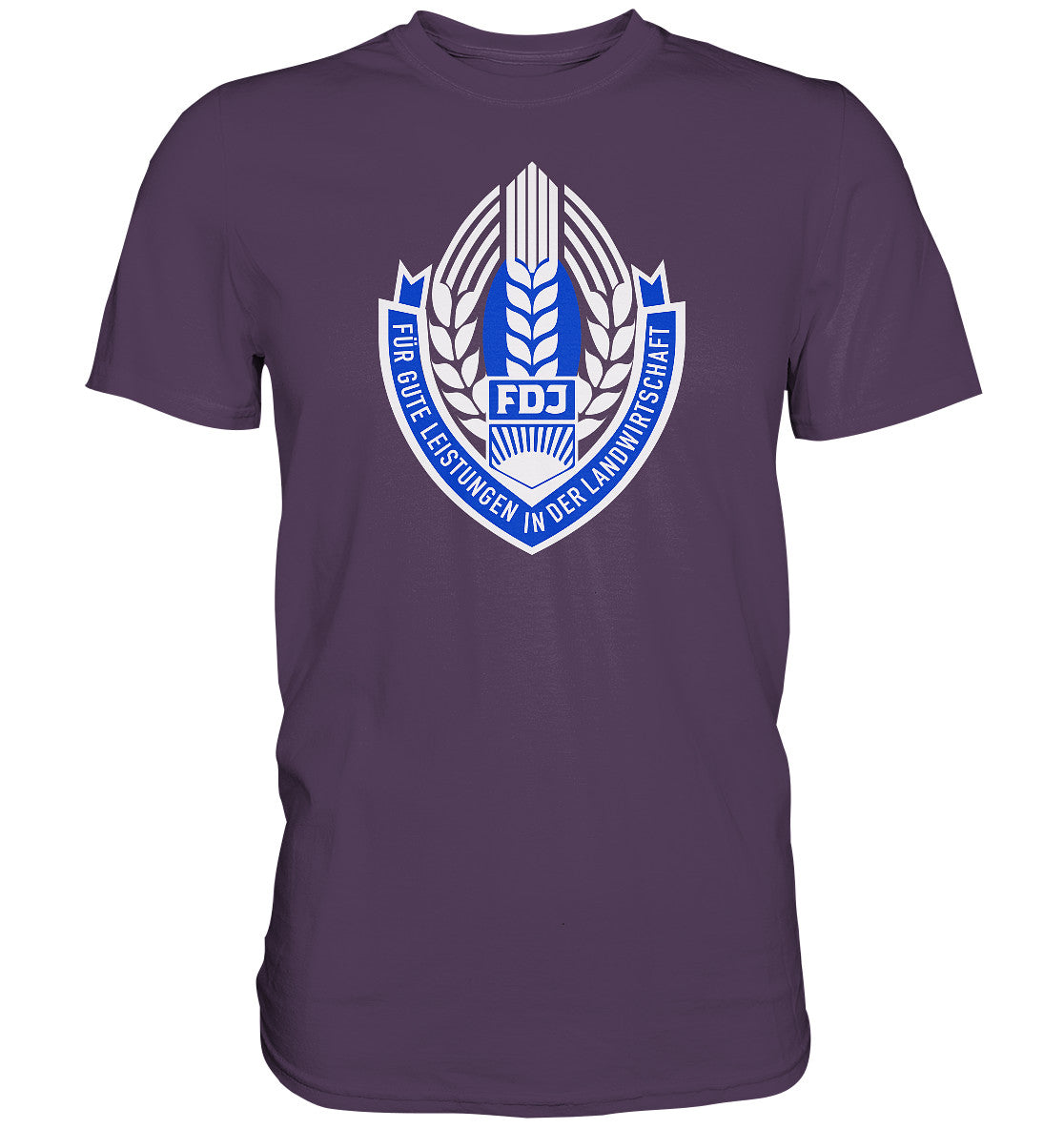 DDR Ostalgie Shirt Unisex • FDJ - FÜR GUTE LEISTUNGEN IN DER LANDWIRTSCHAFT