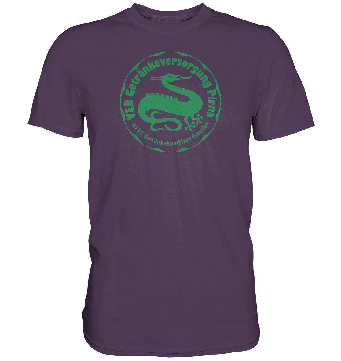 PREMIUM SHIRT UNISEX • VEB GETRÄNKEVERSORGUNG PIRNA, KOMBINAT DRESDEN