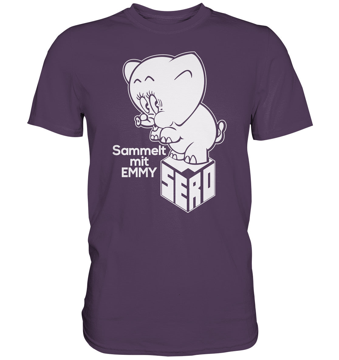 DDR Ostalgie Shirt Unisex • SERO - SAMMELT MIT EMMY- monochrom