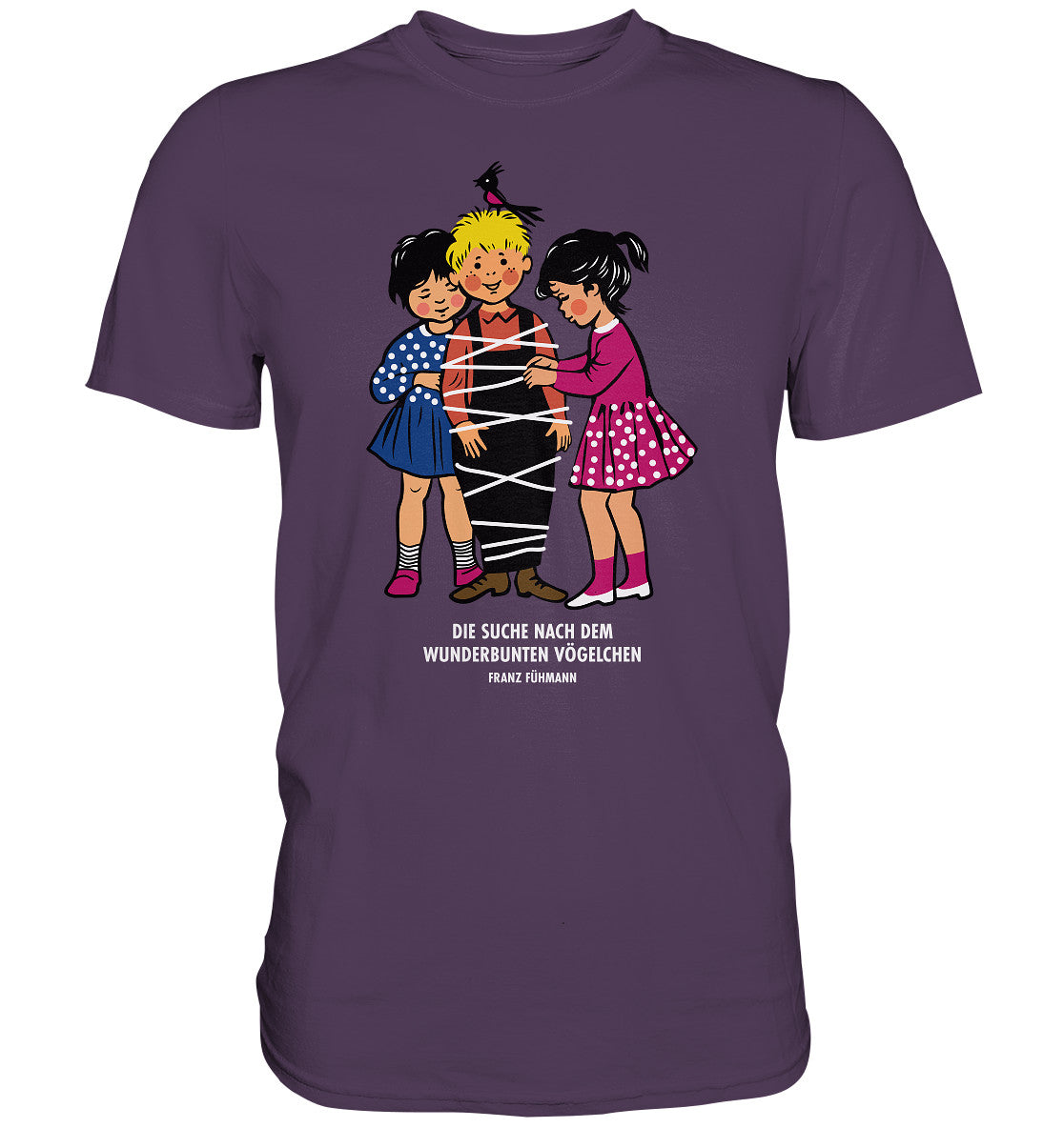 DDR Ostalgie Shirt Unisex • DIE SUCHE NACH DEM WUNDERBUNTEN VÖGELCHEN