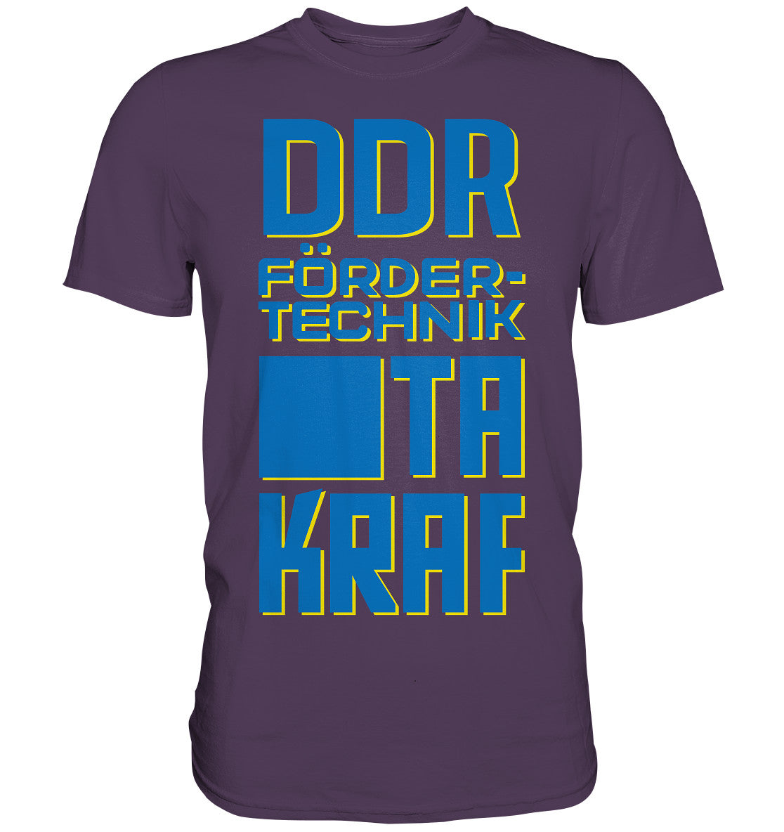 DDR Ostalgie Shirt Unisex • DDR FÖRDERTECHNIK TAKRAF