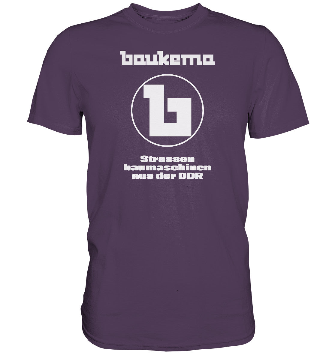 DDR Ostalgie Shirt Unisex • BAUKEMA STRASSENBAUMASCHINEN