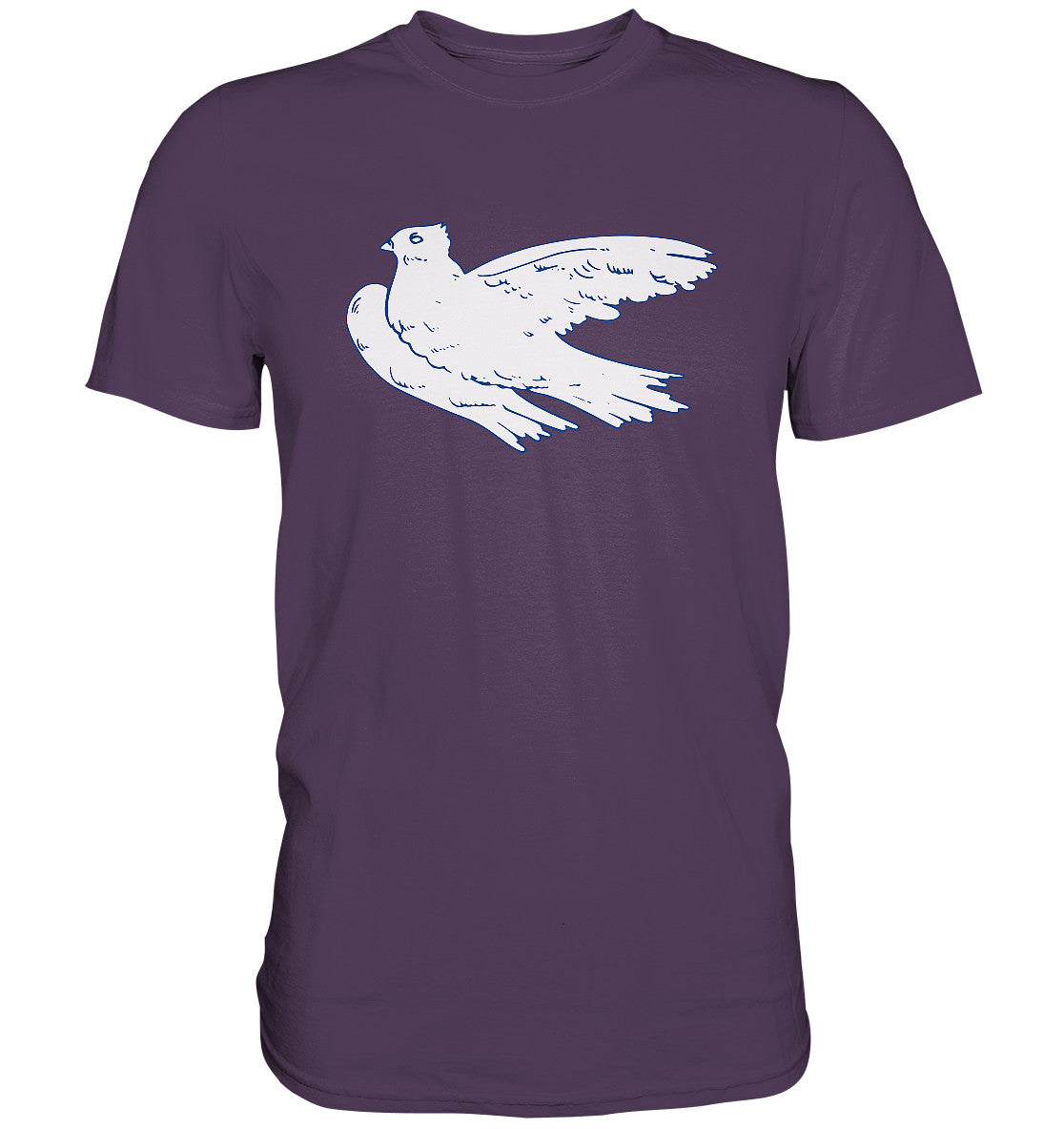 DDR Ostalgie Shirt Unisex • DDR - KLEINE WEISSE FRIEDENSTAUBE