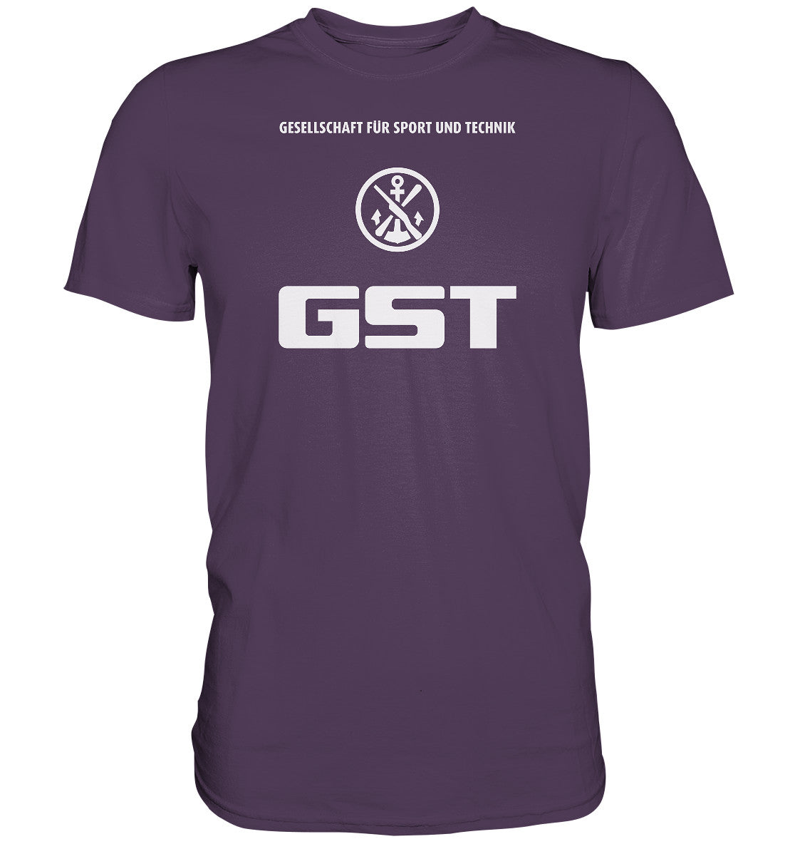 DDR Ostalgie Shirt Unisex • GST - GESELLSCHAFT FÜR SPORT UND TECHNIK