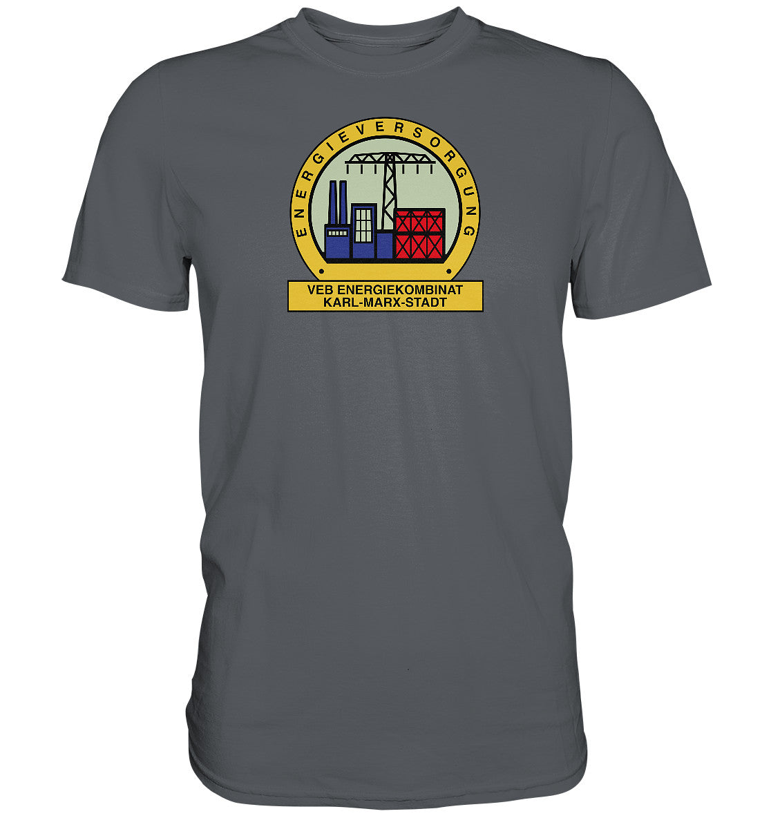 DDR Ostalgie Shirt Unisex • VEB ENERGIEKOMBINAT KARL-MARX-STADT