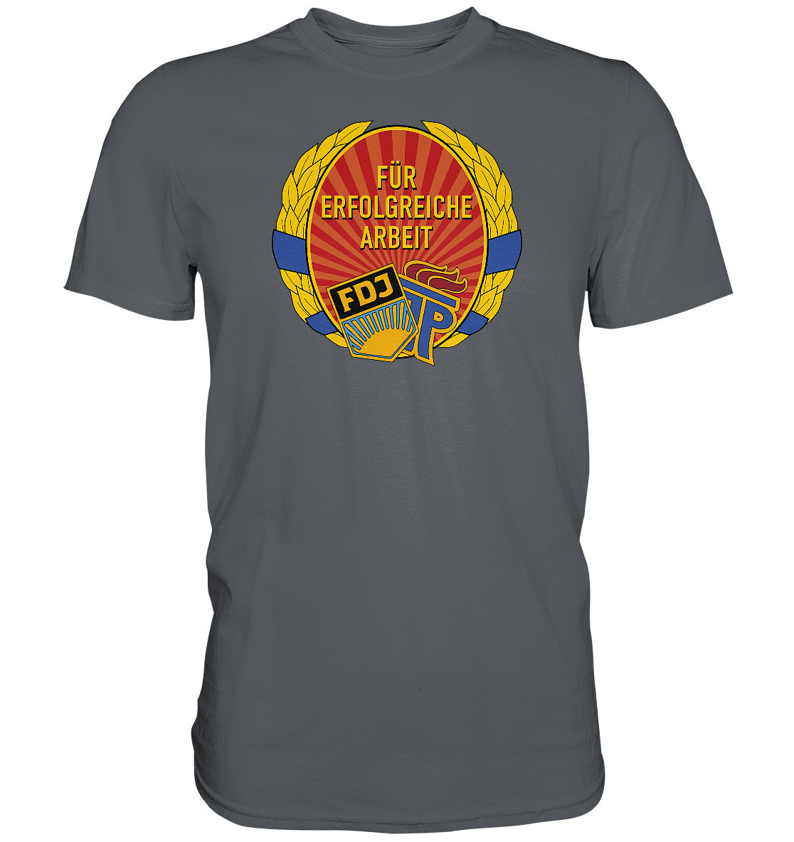 DDR Ostalgie Shirt Unisex • ABZEICHEN - FÜR ERFOLGREICHE ARBEIT