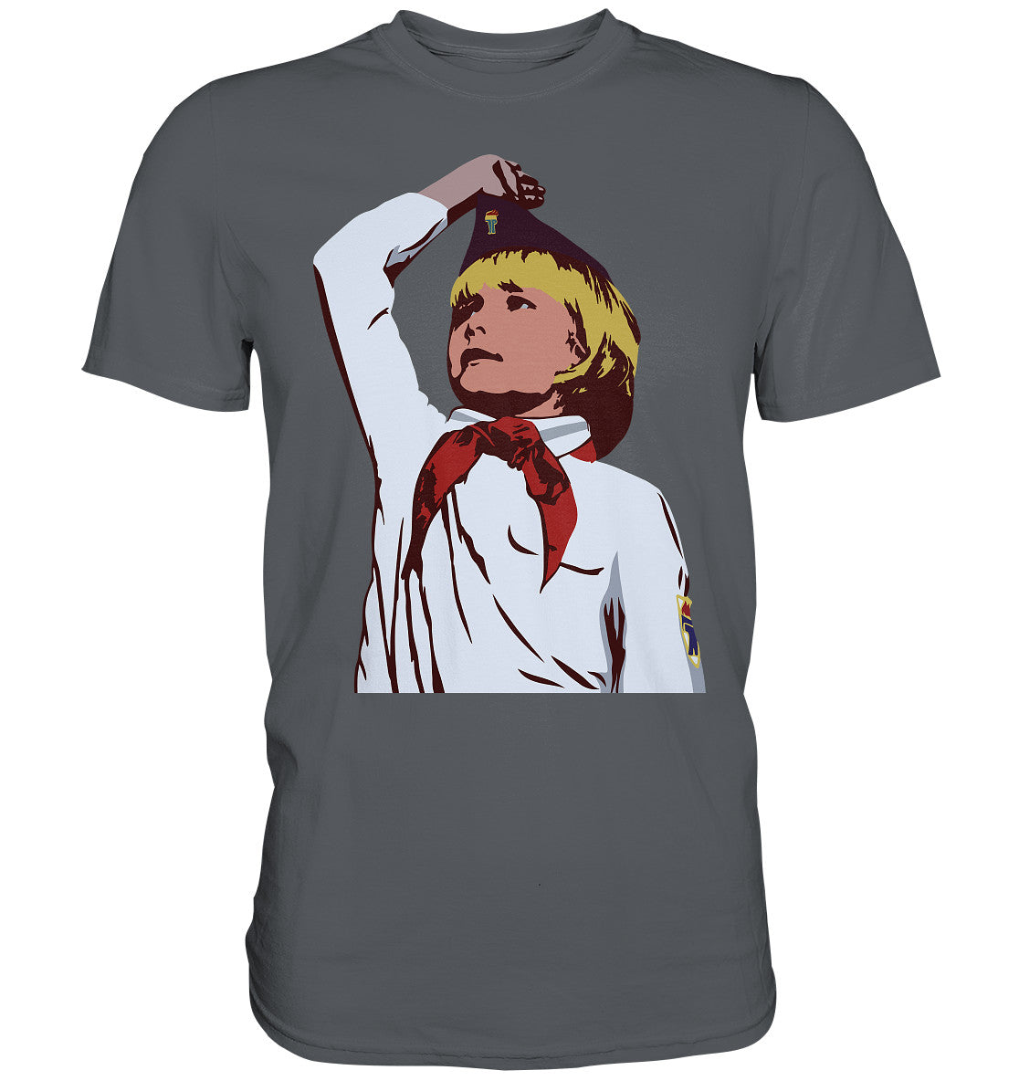 PREMIUM SHIRT UNISEX • THÄLMANNPIONIER - ORIGINALPLAKAT