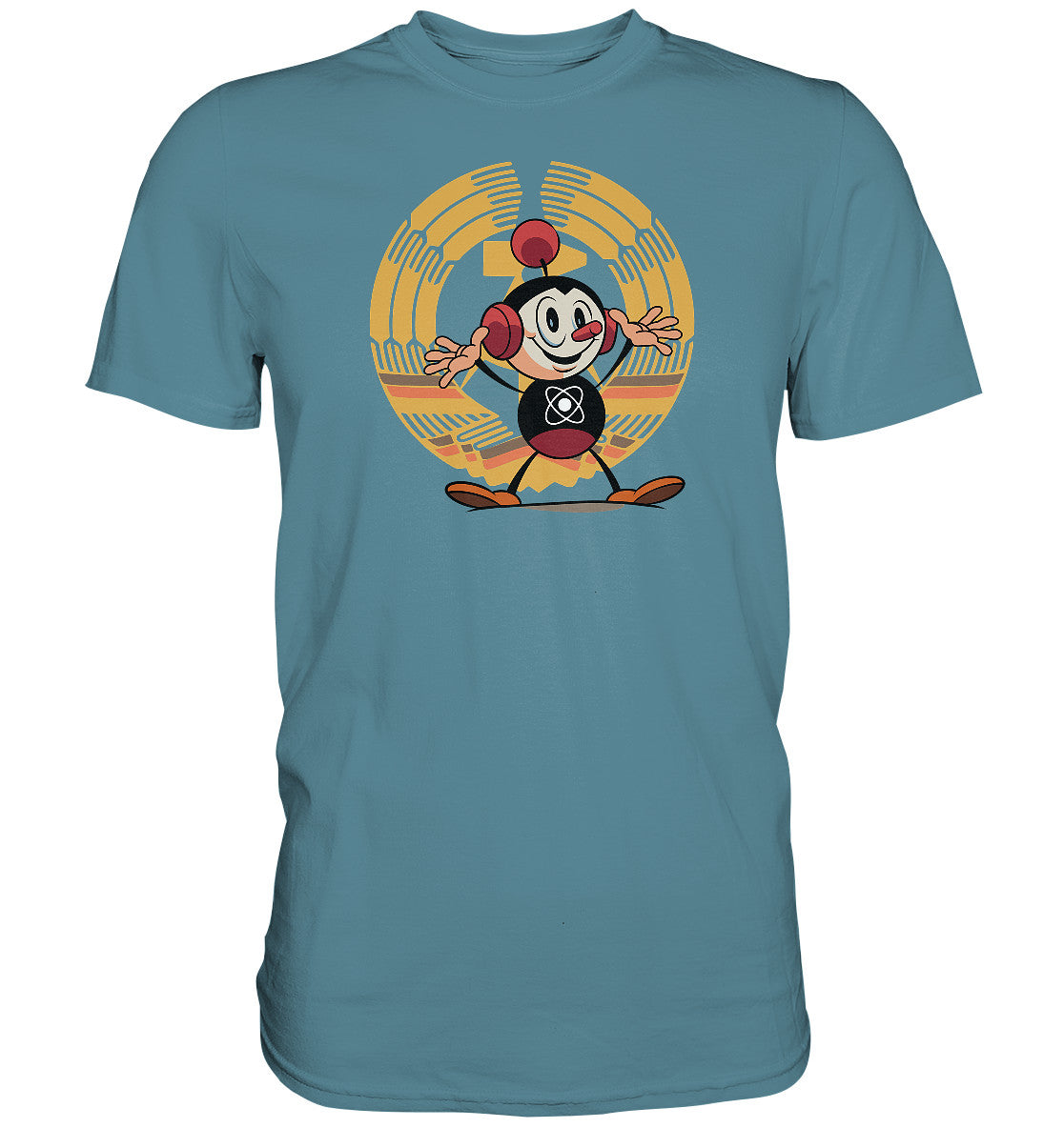 DDR Ostalgie Shirt Unisex • ATOMINO - DDR KERNKRAFT