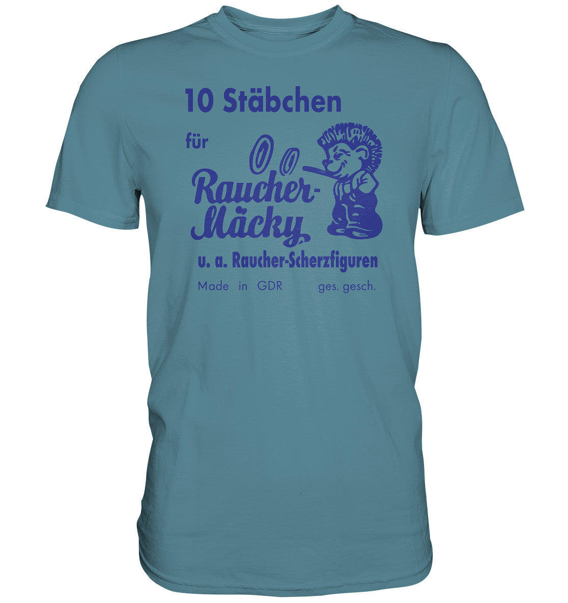 DDR Ostalgie Shirt Unisex • RÄUCHER MÄCKY STÄBCHEN