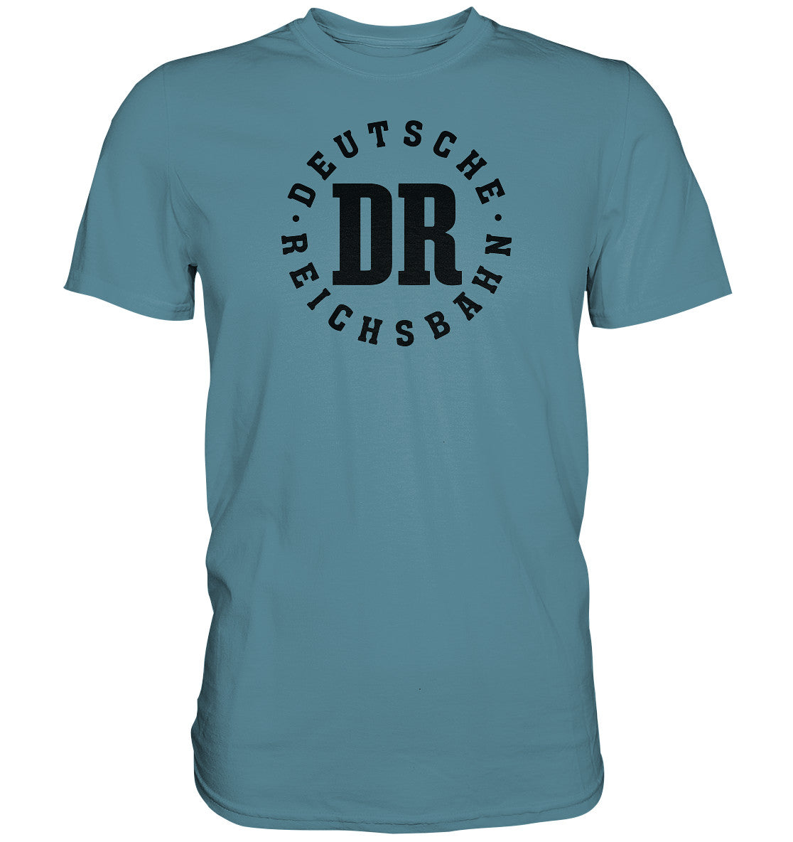 DDR Ostalgie Shirt Unisex • DR DEUTSCHE REICHSBAHN - hell