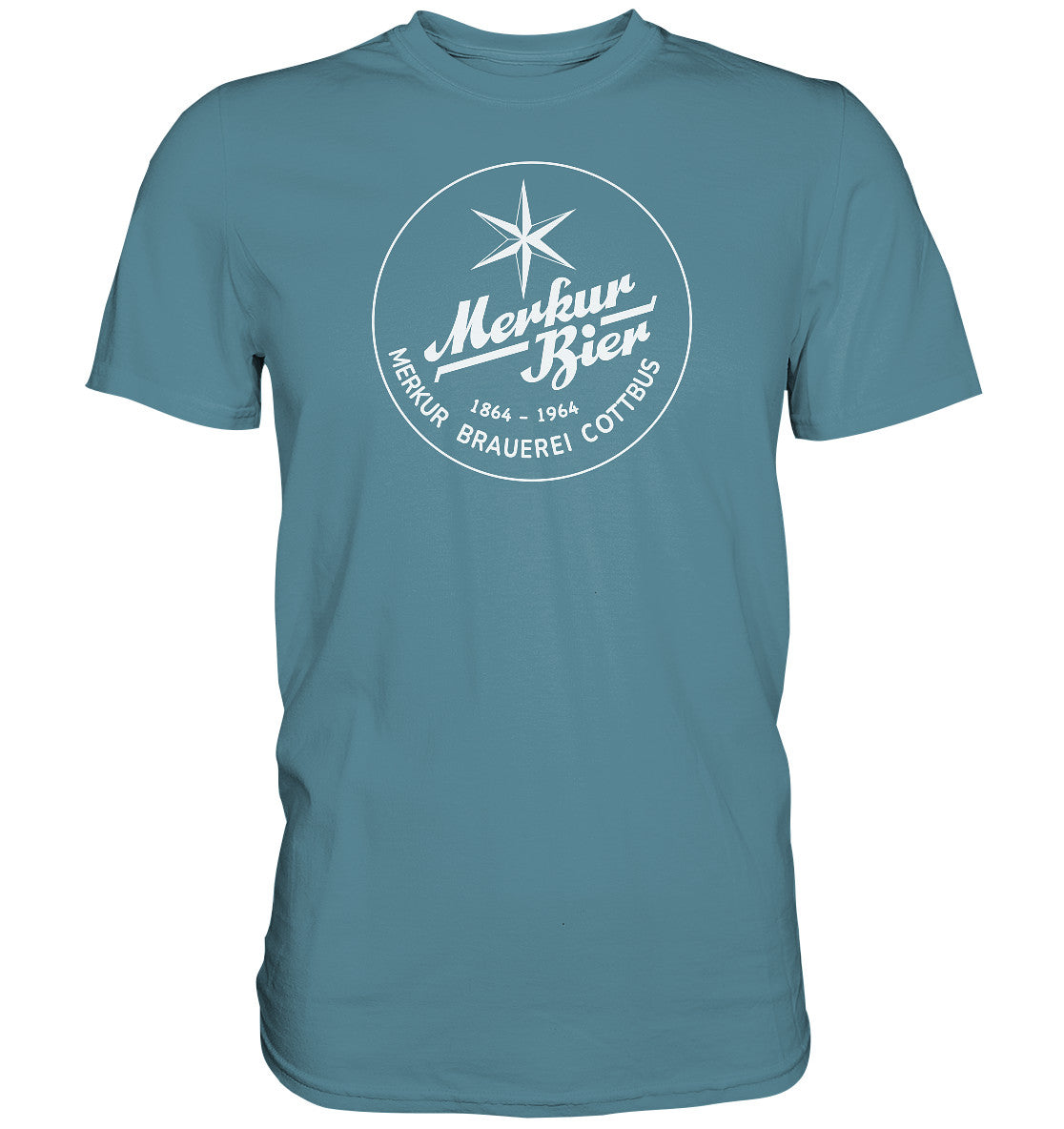 DDR Ostalgie Shirt Unisex • MERKUR BRAUEREI COTTBUS