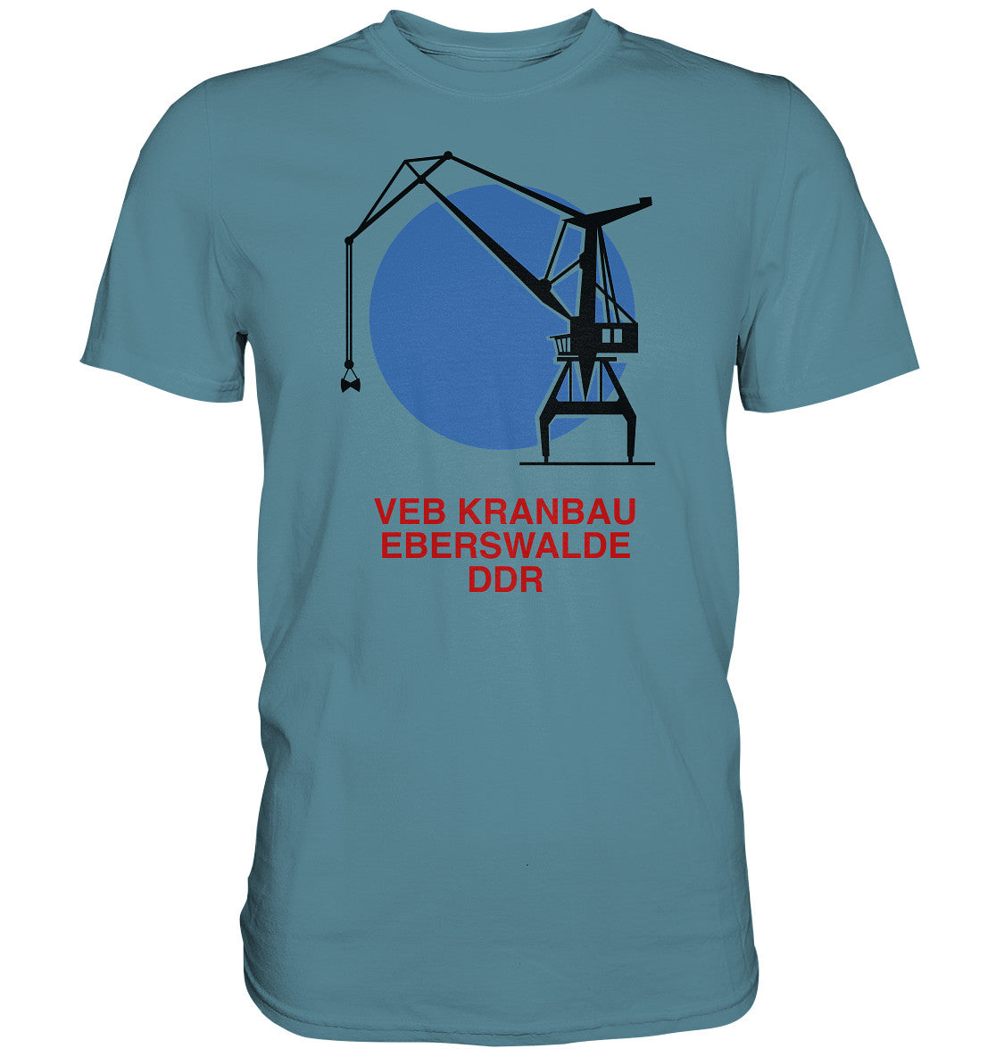 DDR Ostalgie Shirt Unisex • VEB KRANBAU EBERSWALDE
