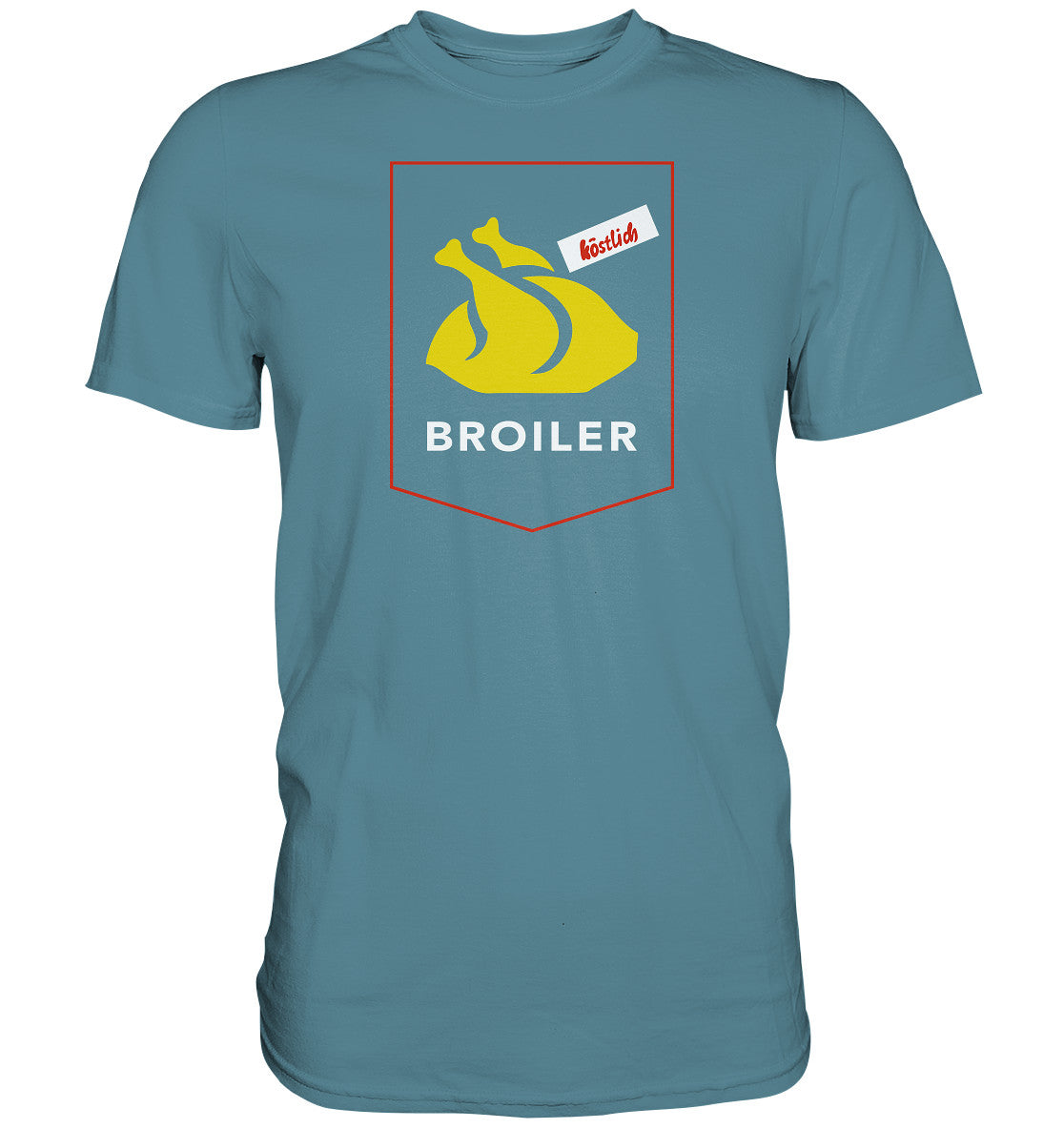 DDR Ostalgie Shirt Unisex • BROILER LOGO