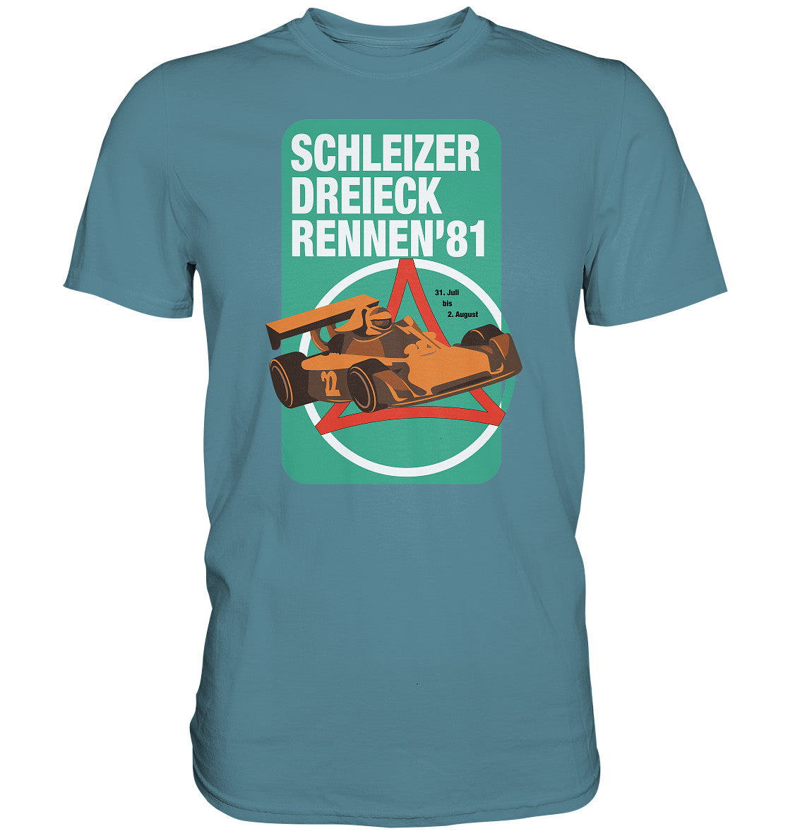 DDR Ostalgie Shirt Unisex • SCHLEIZER DREIECK-RENNEN 1981