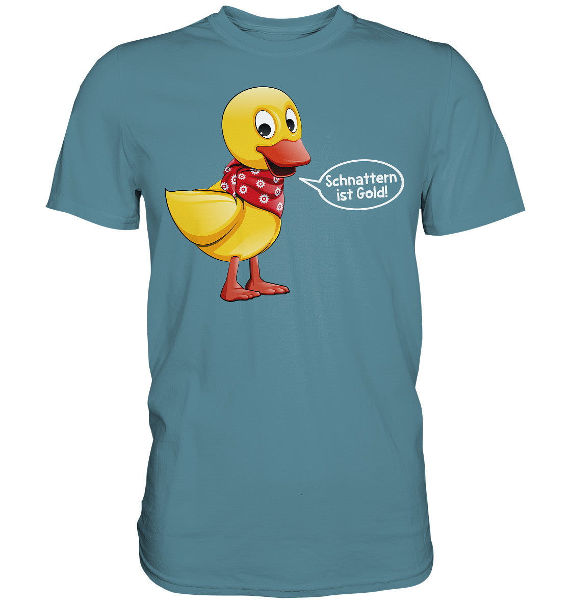 DDR Ostalgie Shirt Unisex • UNSER SANDMÄNNCHEN - SCHNATTERINCHEN - SCHNATTERN IST GOLD!