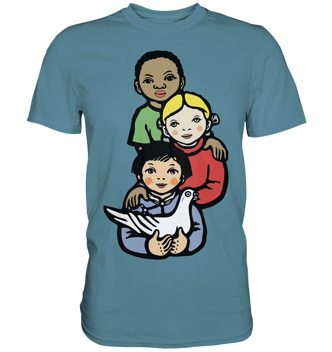DDR Ostalgie Shirt Unisex • WELTFRIEDEN - WORLD PEACE, LI BING-FAN 1967