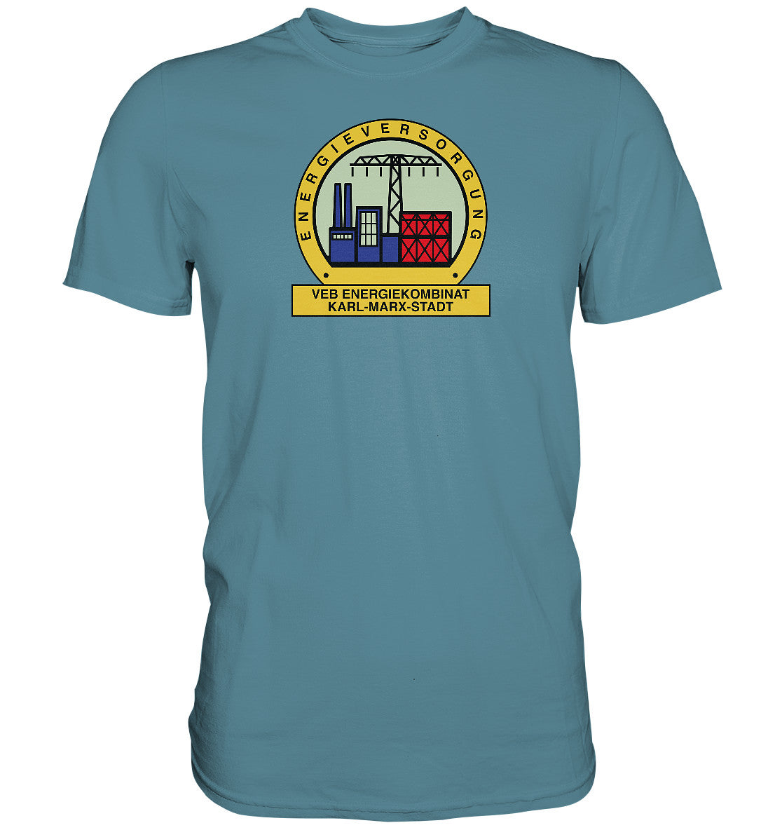 DDR Ostalgie Shirt Unisex • VEB ENERGIEKOMBINAT KARL-MARX-STADT