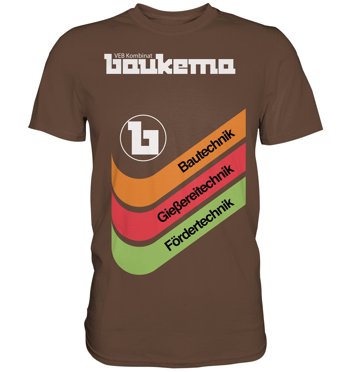 DDR Ostalgie Shirt Unisex • VEB KOMBINAT BAUKEMA