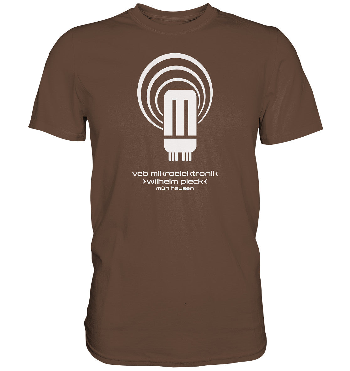 DDR Ostalgie Shirt Unisex • VEB MIKROELEKTRONIK WILHELM PIECK MÜHLHAUSEN