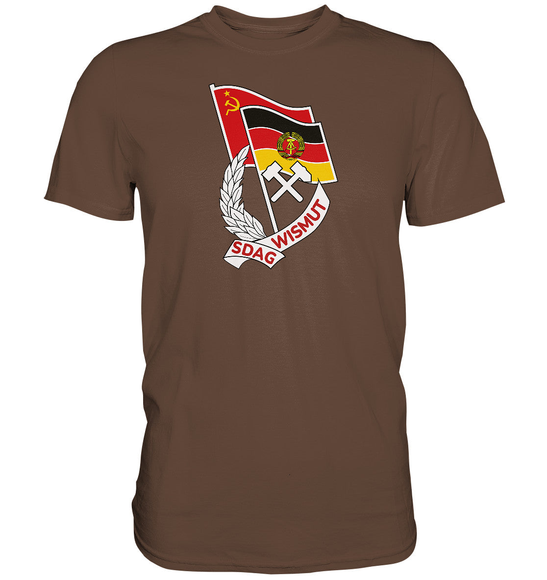 DDR Ostalgie Shirt Unisex • ORDEN SDAG WISMUT