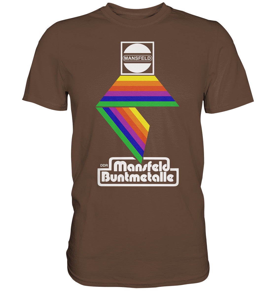 DDR Ostalgie Shirt Unisex • DDR MANSFELD BUNTMETALLE