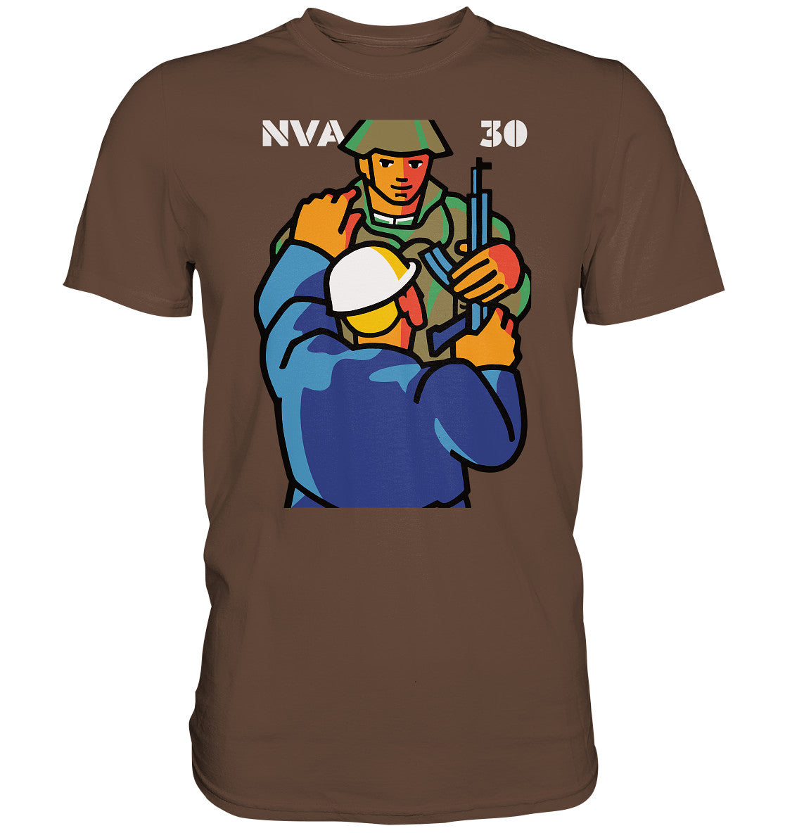 DDR Ostalgie Shirt Unisex • 30 JAHRE NVA