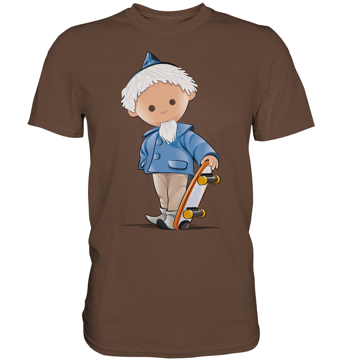 DDR Ostalgie Shirt Unisex • UNSER SANDMÄNNCHEN - ROLLBRETT-SKATER