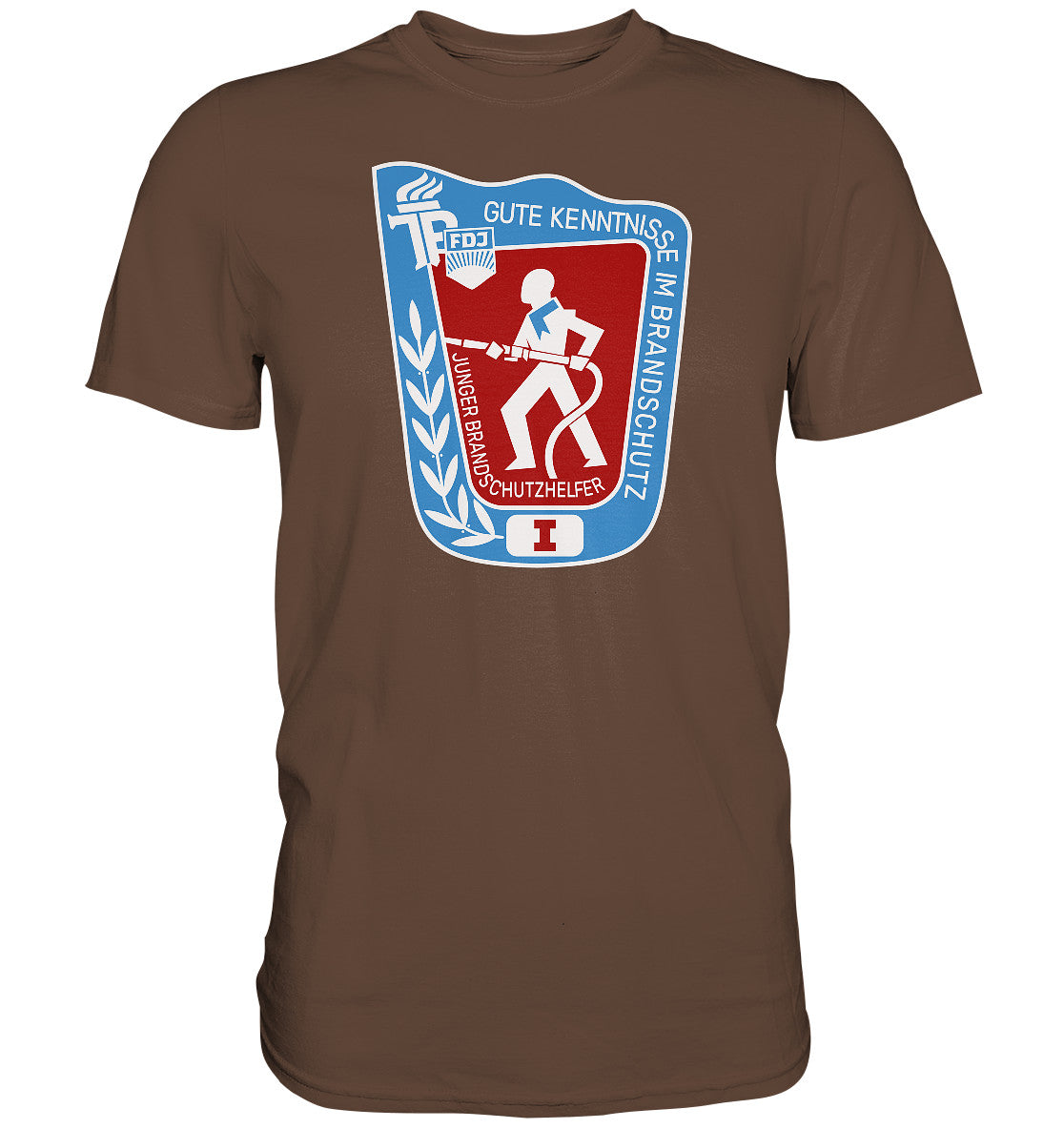 DDR Ostalgie Shirt Unisex • JUNGER BRANDSCHUTZHELFER