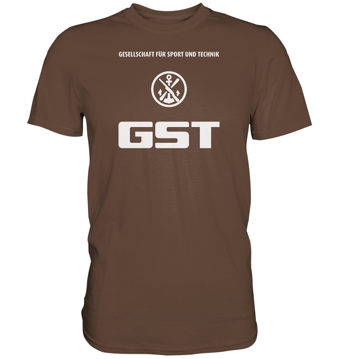DDR Ostalgie Shirt Unisex • GST - GESELLSCHAFT FÜR SPORT UND TECHNIK