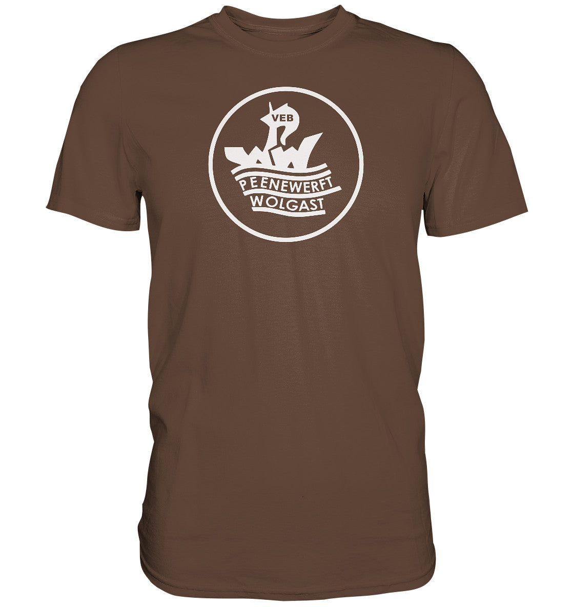 DDR Ostalgie Shirt Unisex • VEB PEENEWERFT WOLGAST