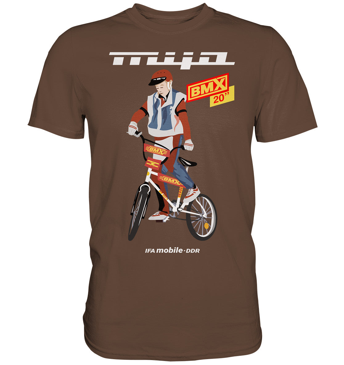DDR Ostalgie Shirt Unisex • MIFA BMX - ORIGINAL WERBUNG