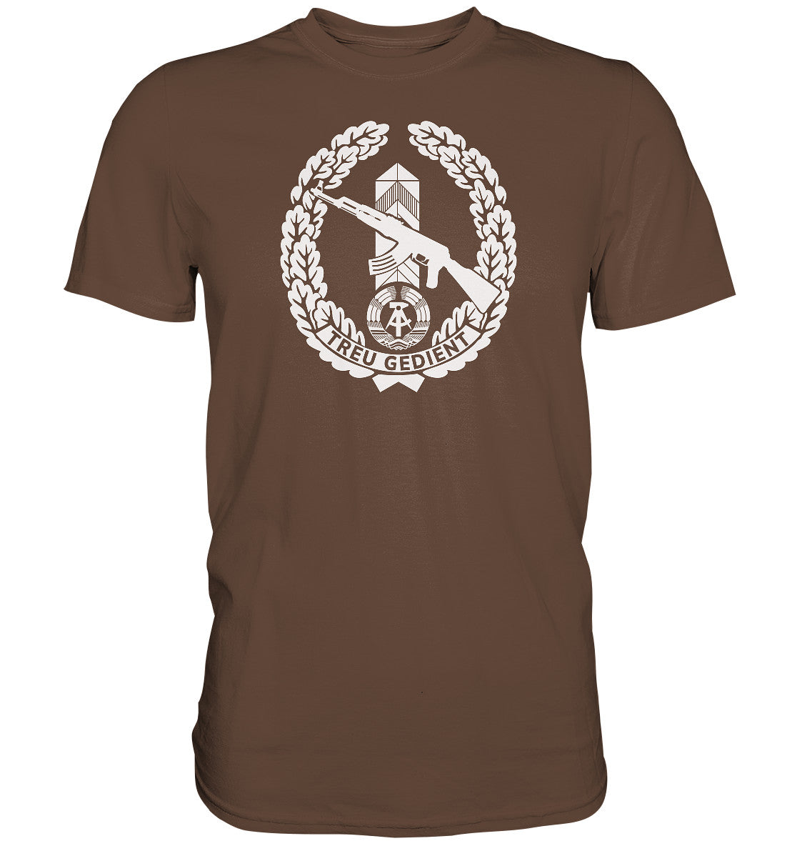 DDR Ostalgie Shirt Unisex • NVA-ORDEN - TREU GEDIENT - GRENZTRUPPEN