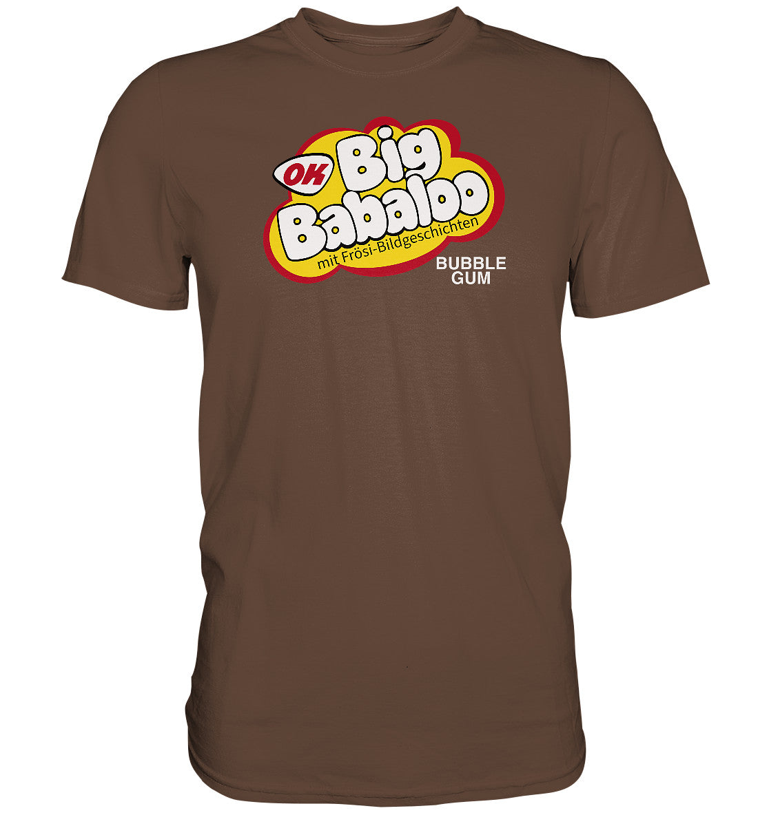 DDR Ostalgie Shirt Unisex • BIG BABALOO - FRÖSI-KAUGUMMI