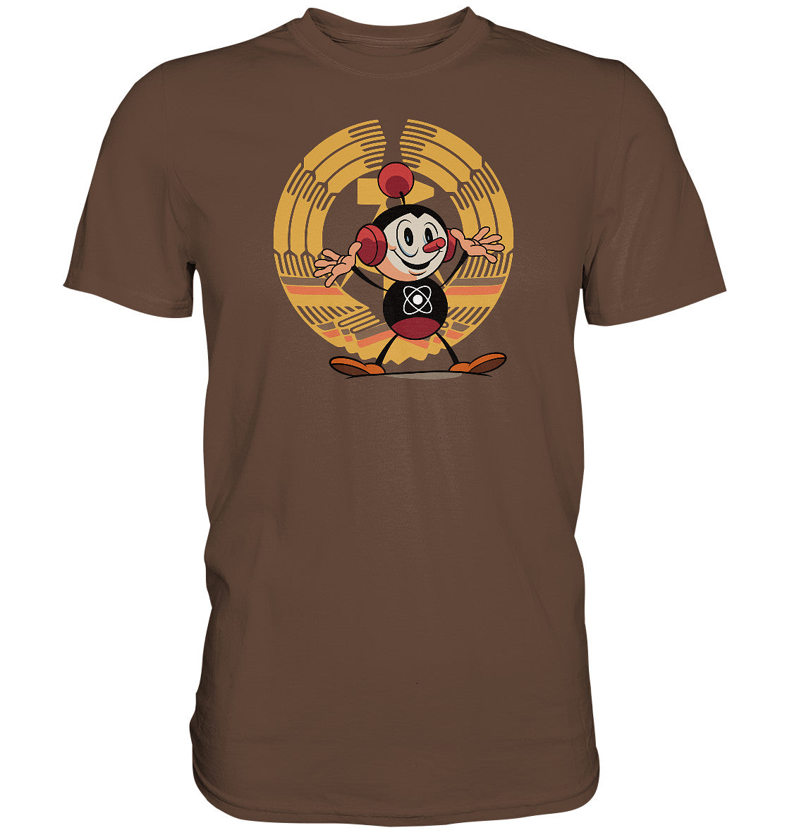 DDR Ostalgie Shirt Unisex • ATOMINO - DDR KERNKRAFT