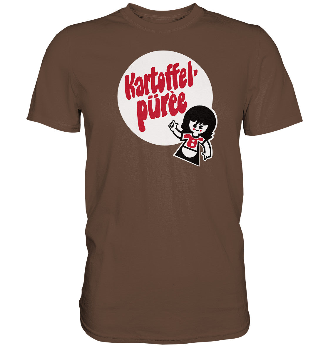 DDR Ostalgie Shirt Unisex • KARTOFFELPÜREE - VEB KARTOFFELVEREDLUNGSWERK HAGENOW