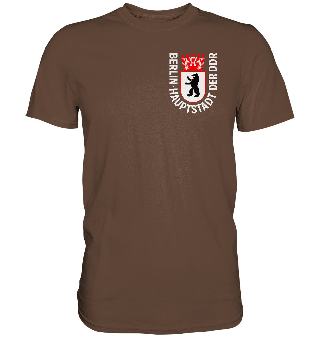 DDR Ostalgie Shirt Unisex • WAPPEN BERLIN - HAUPTSTADT DER DDR
