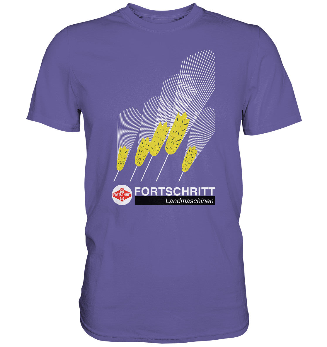 DDR Ostalgie Shirt Unisex • FORTSCHRITT LANDMASCHINEN - PLAKATMOTIV