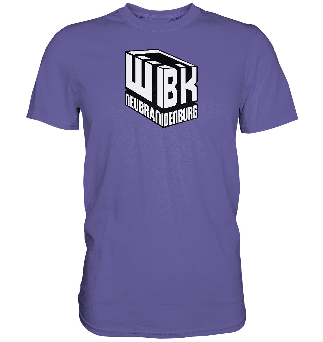 DDR Ostalgie Shirt Unisex • WOHNUNGSBAUGESELLSCHAFT NEUBRANDENBURG