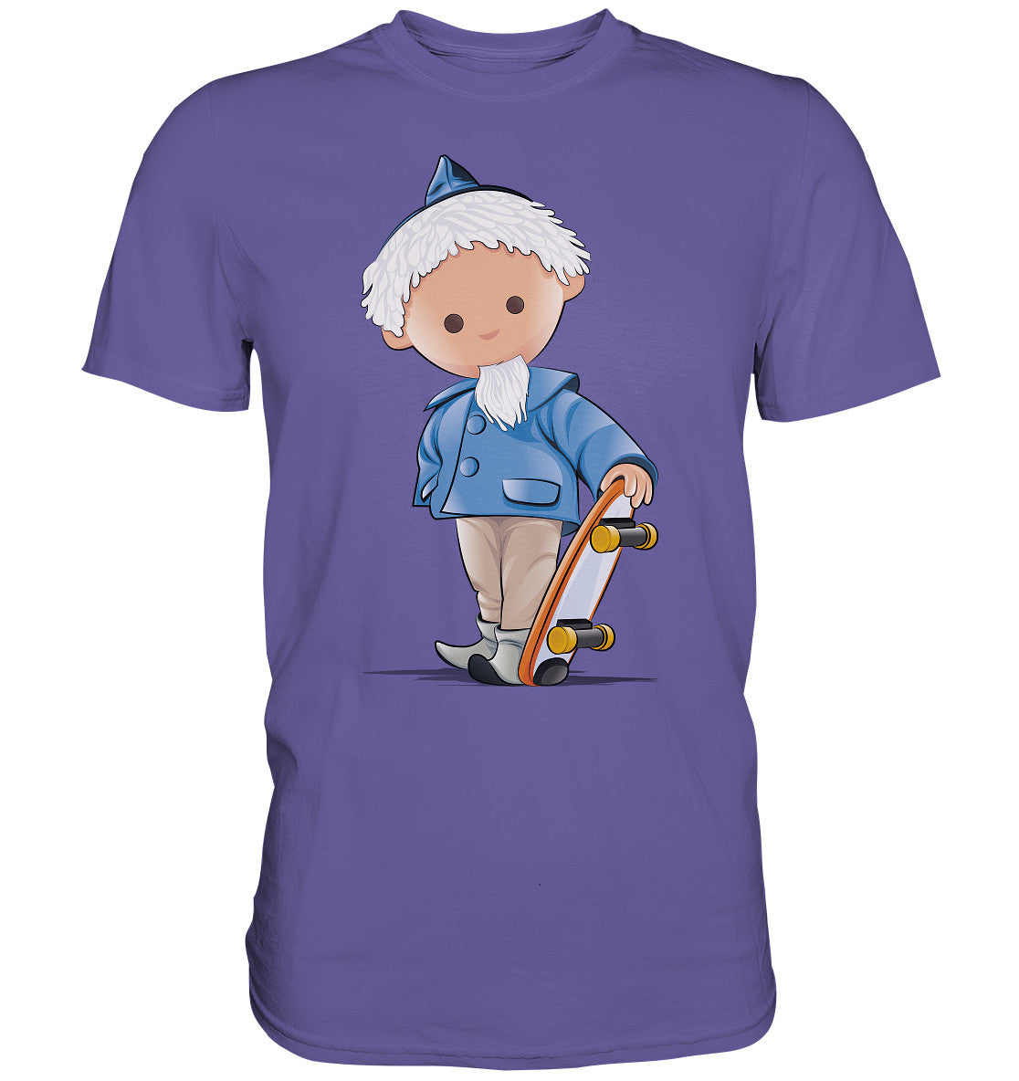 DDR Ostalgie Shirt Unisex • UNSER SANDMÄNNCHEN - ROLLBRETT-SKATER