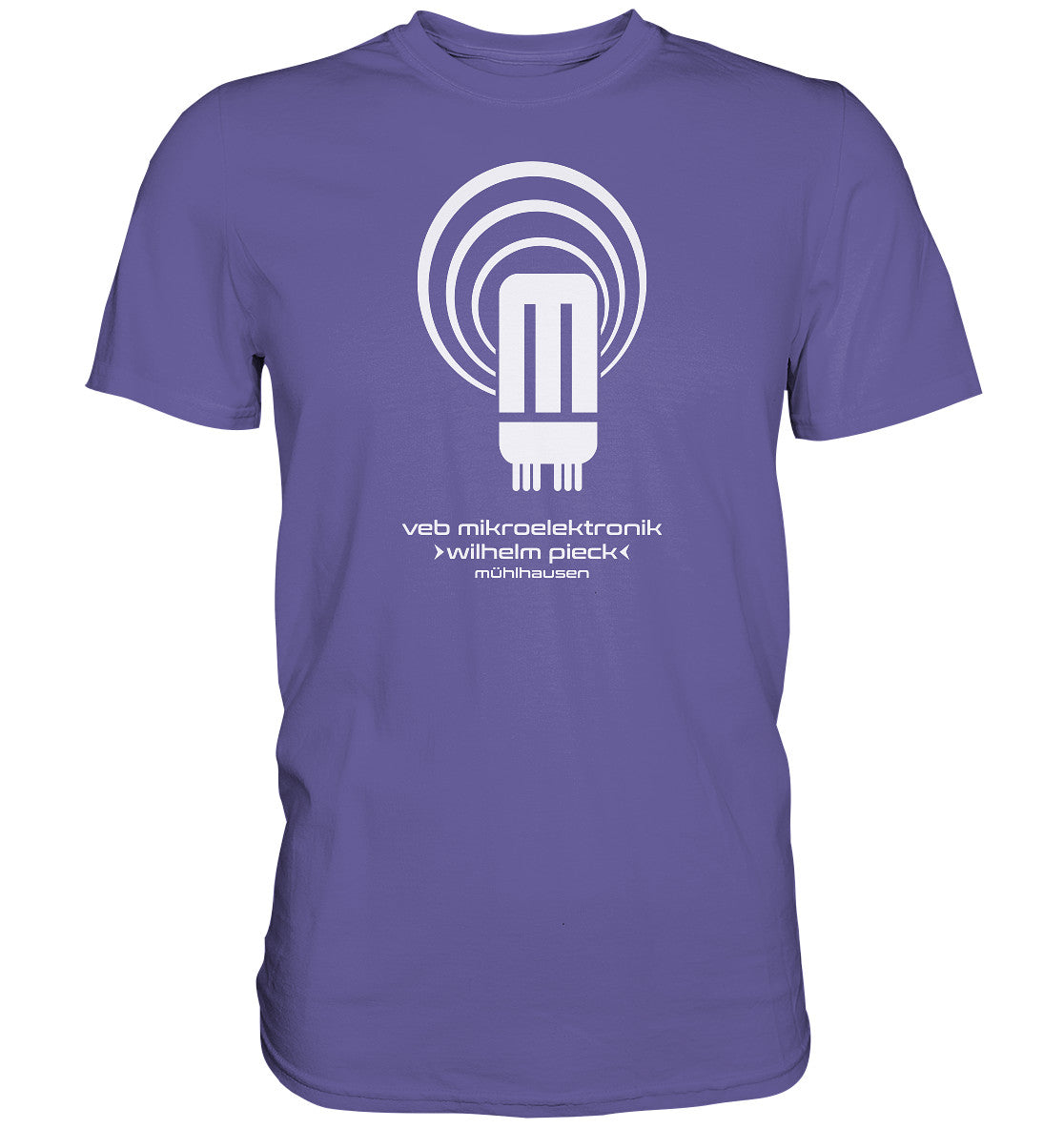 DDR Ostalgie Shirt Unisex • VEB MIKROELEKTRONIK WILHELM PIECK MÜHLHAUSEN