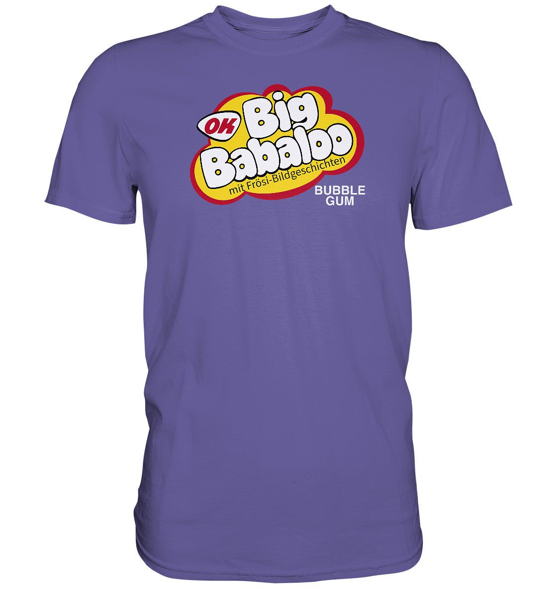 DDR Ostalgie Shirt Unisex • BIG BABALOO - FRÖSI-KAUGUMMI